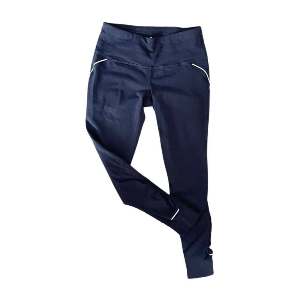 Athleta navy blue leggings size small